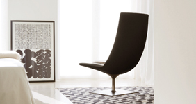 Arper chairs, dining chairs and tables