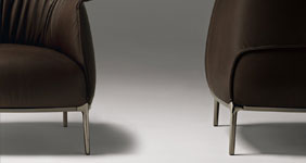 Leather furniture by Poltrana Frau